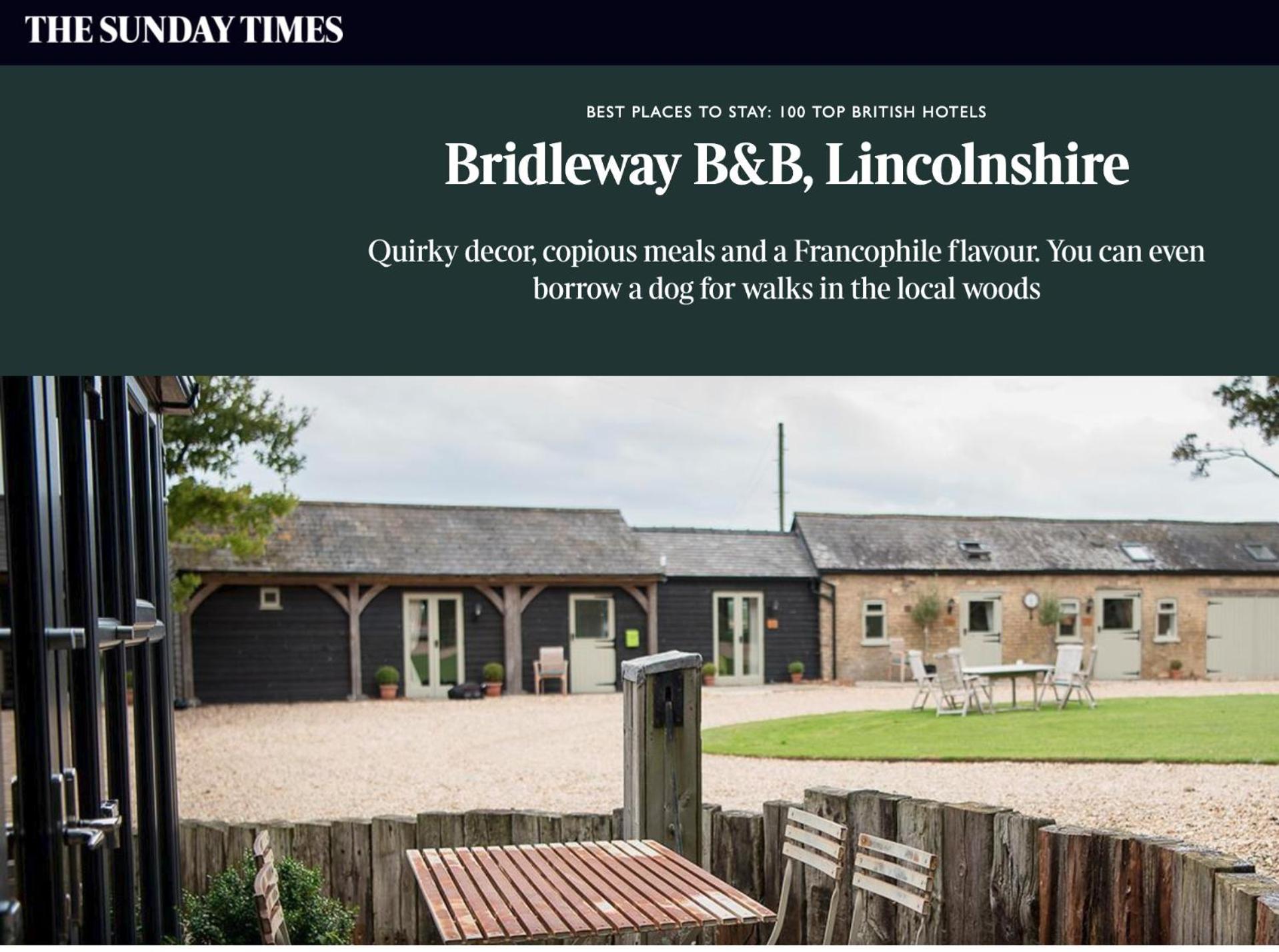 Bridleway Bed & Breakfast Hackthorn Extérieur photo